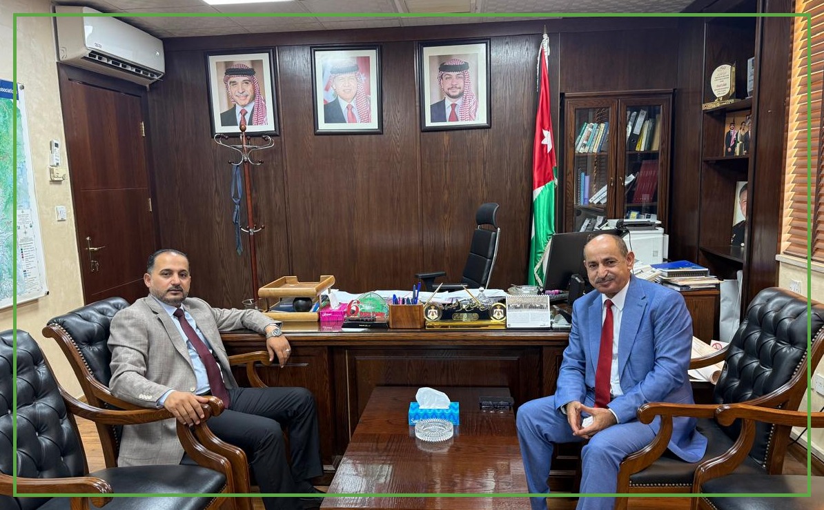 نقيب المهندسين الزراعيين وأمين عام سلطة وادي الأردن يبحثان تدريب حديثي التخرج