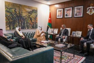حسان يستقبل رئيس اتحاد الغرف التجارية السعودية قبل ملتقى الأعمال