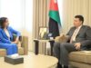 الصفدي يستقبل السفيرة اليونانية لبحث تعزيز التعاون البرلماني والتنموي