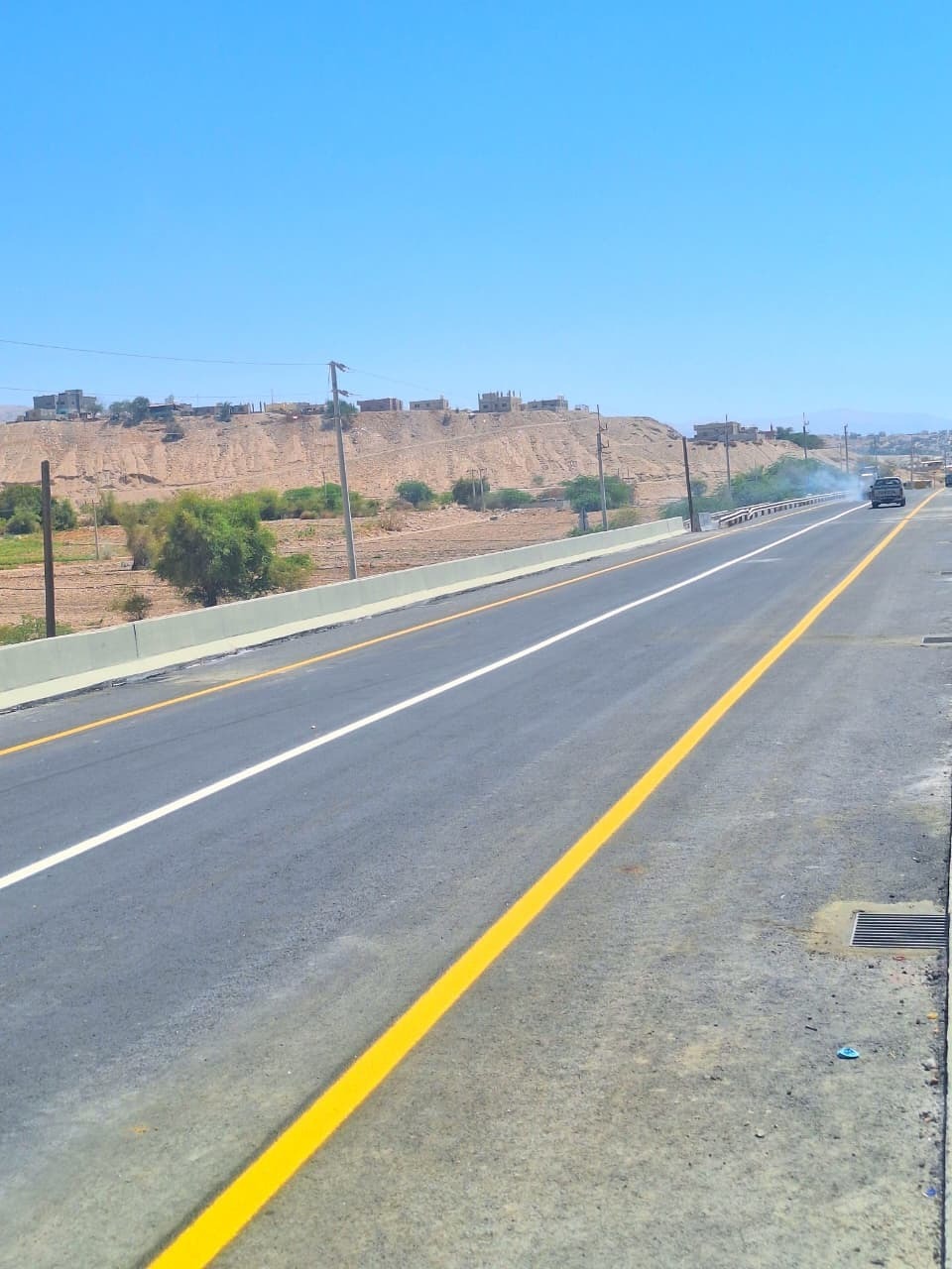 وزارة الأشغال تنهي إنشاء الجسر الخرساني الجديد بديلًا للجسر رقم (9) في غور حديثة