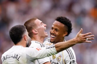 بثنائية.. مبابي وميليتاو يقودان ريال مدريد لتخطي إسبانيول