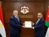السفير المصري خالد الأبيض يقدم أوراق اعتماده للأمين العام لوزارة الخارجية الأردنية