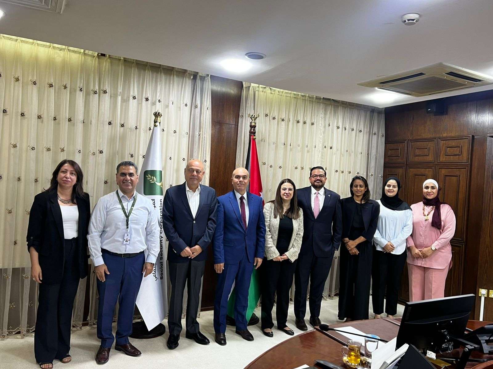 الضمان الاجتماعي يبحث مع منظمة العمل الدولية تعزيز منظومة الحماية الاجتماعية في الأردن