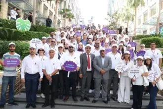 وزارة الصحة تشارك في مسيرة توعوية بمناسبة اليوم العالمي لمرض الزهايمر