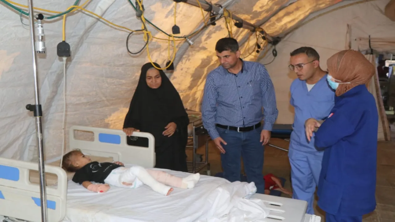 المستشفى الميداني الأردني "غزة/83" يعزز جهوده الإنسانية جنوب القطاع
