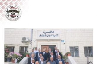 بحث سبل توسيع التعاون بين دائرة أموال الأوقاف ونقابة الصحفيين الأردنيين