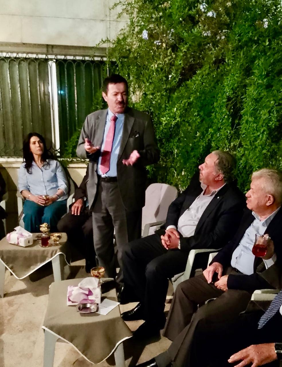 صورة حول : اللقاء الثقافي في صالون الدكتور بستاني لتكريم عالم الآثار الدكتور زيدان كفافي اللقاء الثقافي في صالون الدكتور بستاني لتكريم عالم الآثار الدكتور زيدان كفافي