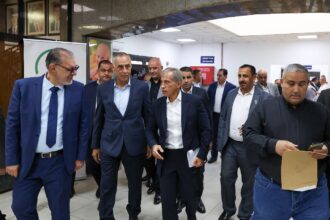 بالصور جعفر حسان يزور مديرية تسجيل أراضي جنوب عمَّان
