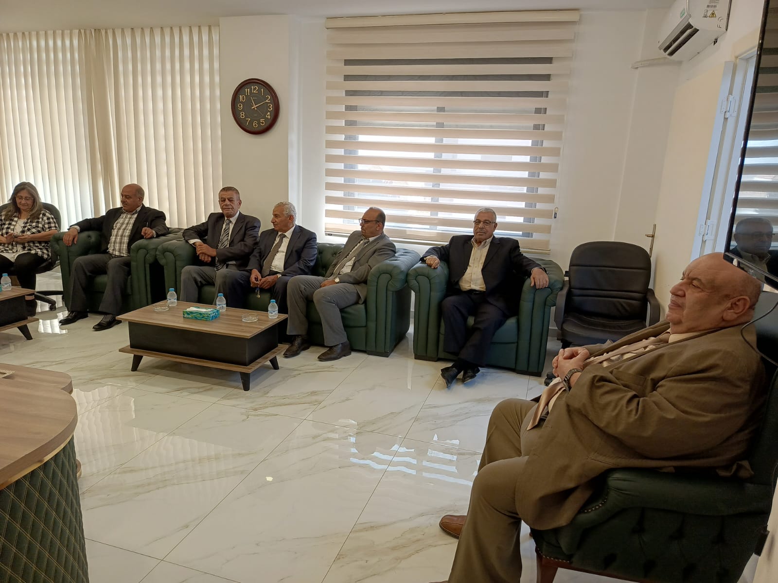 حزب البناء الوطني يزور مجلس محافظة البلقاء