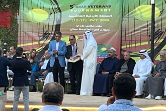 وزير الشباب يرعى ختام منافسات البطولة العربية الخامسة لرواد التنس