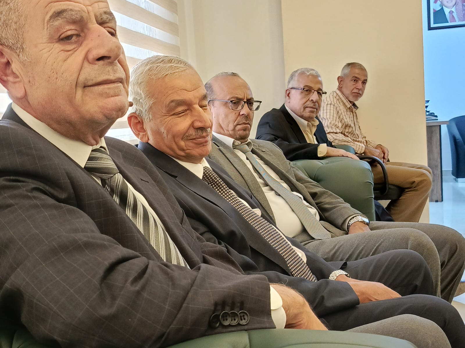 حزب البناء الوطني يزور مجلس محافظة البلقاء