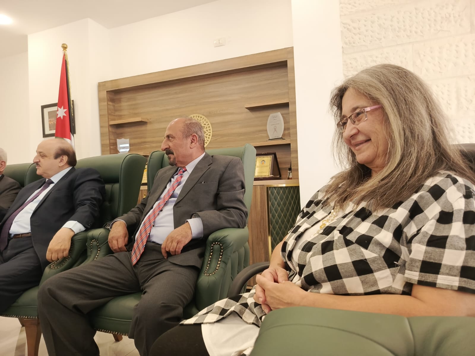حزب البناء الوطني يزور مجلس محافظة البلقاء
