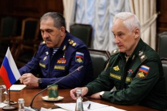 صورة حول : بيلاوسوف وأبوقصرة يبحثان تعزيز التعاون العسكري في موسكو بيلاوسوف وأبوقصرة يبحثان تعزيز التعاون العسكري في موسكو