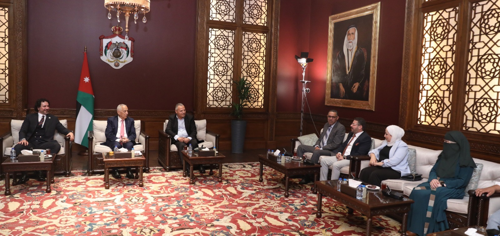 العيسوي الأردن بقيادة الملك ثابت على المبادئ وراسخ في دفاعه عن الحق