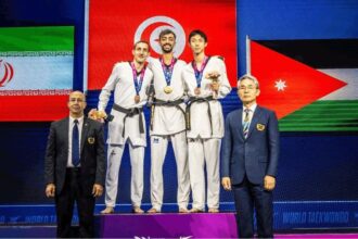 صورة حول : عمان الأهلية تهنئ طالبها محمود الطرايرة بفوزه بالميدالية البرونزية ببطولة العالم للتايكواندو عمان الأهلية تهنئ طالبها محمود الطرايرة بفوزه بالميدالية البرونزية ببطولة العالم للتايكواندو