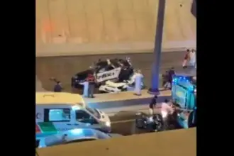سقوط مركبة أمنية يسفر عن وفاة مصري بالسعودية