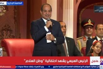 السيسي يشهد احتفالية 'وطن السلام' في الذكرى 52 لنصر أكتوبر