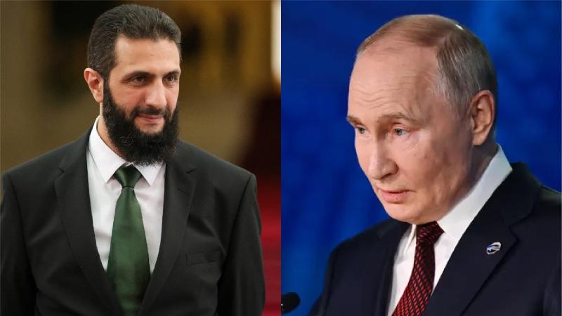الكرملين يوضح تفاصيل لقاء بوتين والشرع في موسكو