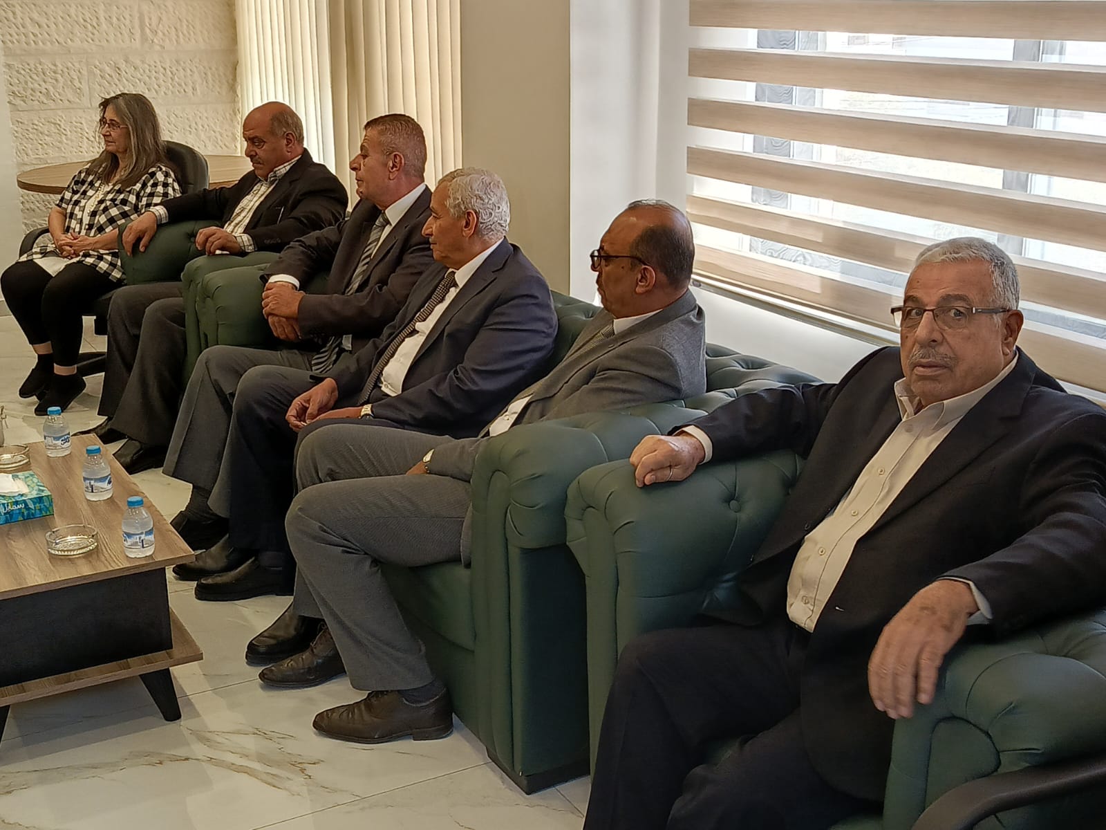 حزب البناء الوطني يزور مجلس محافظة البلقاء