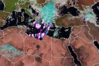 منخفض جوي عميق يضرب جنوب أوروبا وشمال إفريقيا