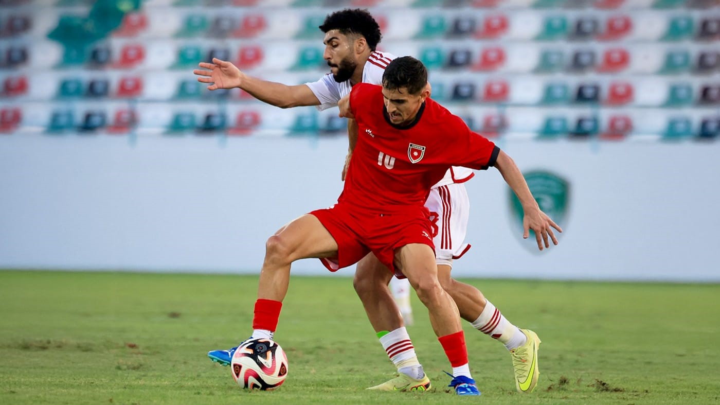 الأولمبي الأردني يتعادل 1-1 مع الإمارات في الودية استعدادًا للنهائيات الآسيوية
