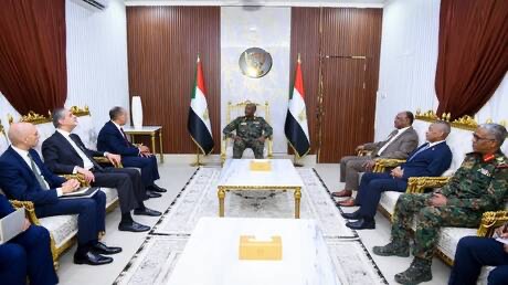 وزير الخارجية المصري يلتقي البرهان في بورتسودان