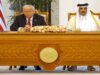 أمير قطر يناقش خطة ترامب