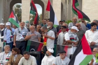 مظاهرة حاشدة في طرابلس