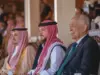 ولي العهد يرعى تتويج السعودية بلقب كأس العرب للهجن