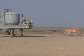 تقدم ملحوظ في حقل الريشة الغازي