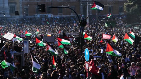 السلطات الإيطالية تحظر مظاهرة داعمة لغزة