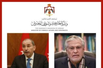 الصفدي يهاتف إسحاق دار