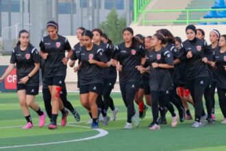 المنتخب النسوي تحت 17 عامًا يرفع وتيرة تدريباته