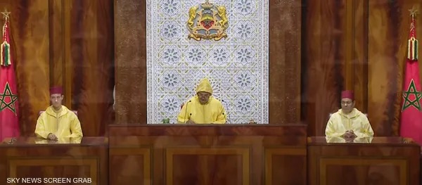 الملك محمد السادس يفتتح الدورة الأولى للسنة التشريعية الخامسة