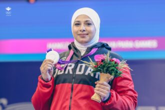 أسماء عيسى تحصد البرونزية