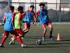الوطني للناشئين يختتم تدريباته