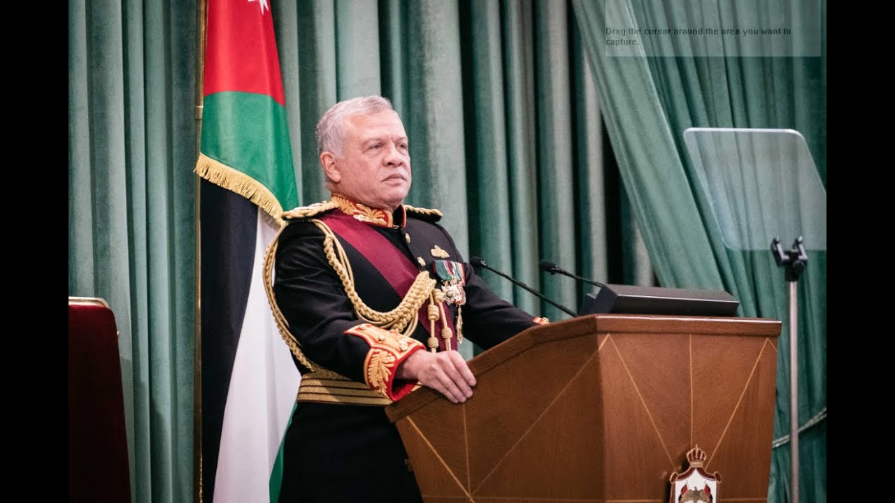 صورة حول : الملك يلقي خطاب العرش أمام مجلس الأمة اليوم الملك يلقي خطاب العرش أمام مجلس الأمة اليوم