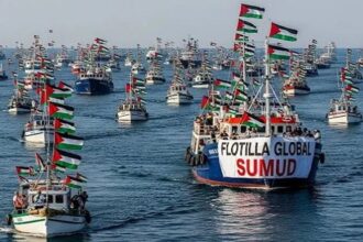 وزارة الخارجية تتابع أوضاع الأردنيين على أسطول الصمود العالمي