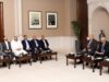 وزير الشباب يلتقي رئيسة نادي المرأة ويؤكد دور الأندية ورسالتها الثقافية والاجتماعية والرياضية