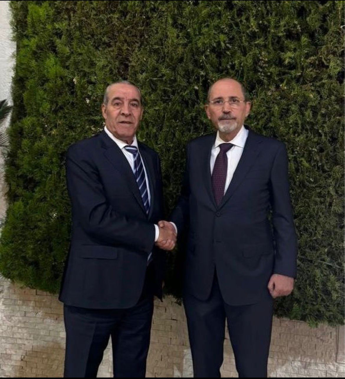 الصفدي ونائب الرئيس الفلسطيني يدينان ضم الضفة ويبحثان التنسيق الأمني