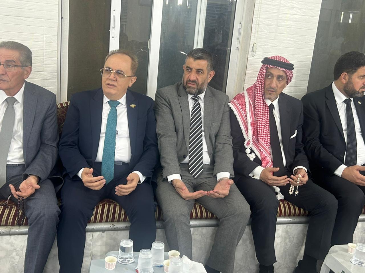 الرئيس السوري يعزي السفير سلمان القضاة بوفاة والده