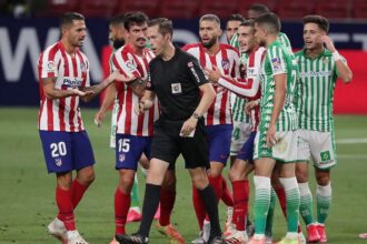 صورة حول : أتليتيكو مدريد يفرض حضوره في مباراة قوية أمام ريال بيتيس أتليتيكو مدريد يفرض حضوره في مباراة قوية أمام ريال بيتيس