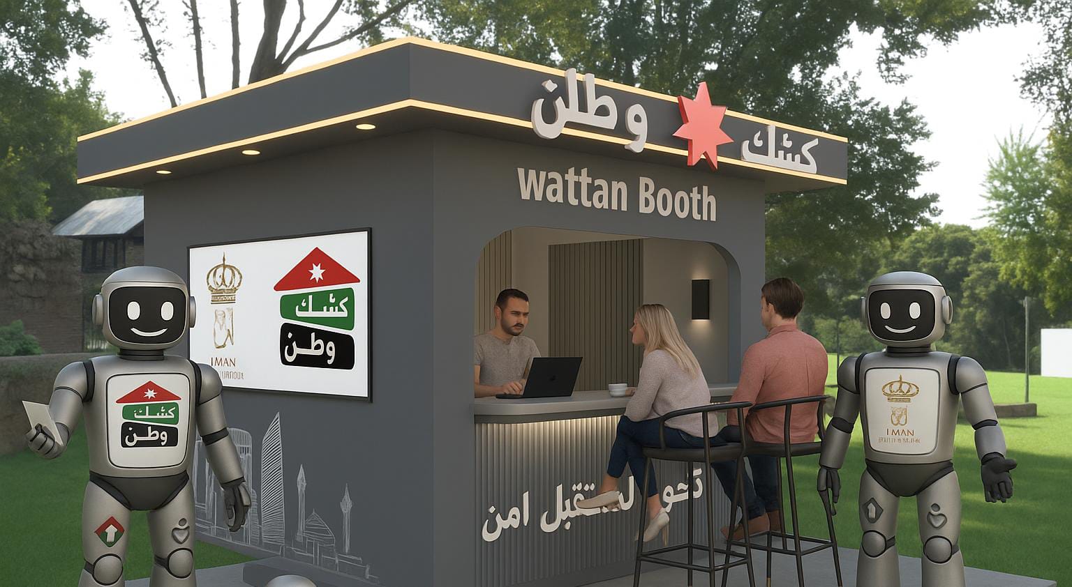 إطلاق مبادرة "كشك وطن وتطبيق إيمان" لدعم الشباب