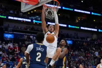 صورة حول : وكيتش يقود دنفر ناغتس لفوز عريض على نيو أورليانز بيليكانز وكيتش يقود دنفر ناغتس لفوز عريض على نيو أورليانز بيليكانز