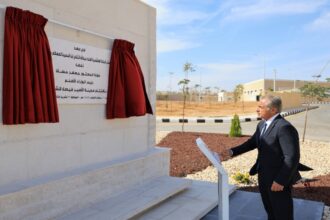 حسان يفتتح مدينة الأمير فيصل للشباب