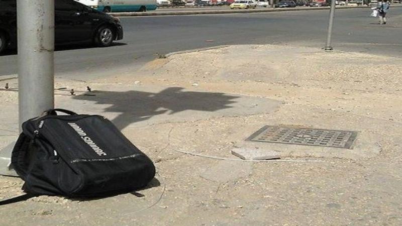 حقيبة فارغة تثير الجدل بالقرب من مجلس الأعيان والأمن يتعامل